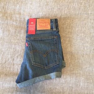 New! Levi’s High Waisted Denim Shorts